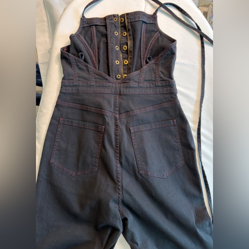 Ulla Johnson Dark Blue Jumpsuit - Picture 8 of 10